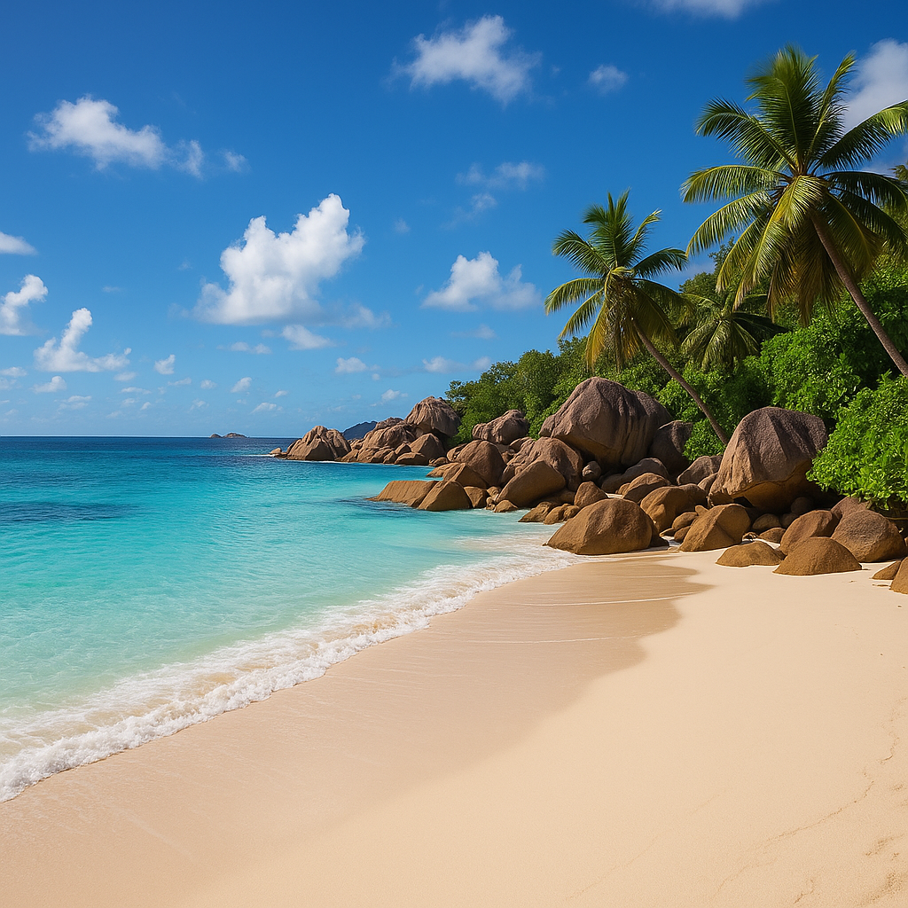 white-sand beaches